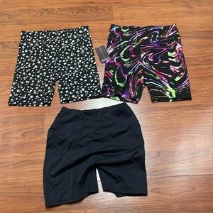 Women’s Bundle of Biker‎ Shorts size S&M